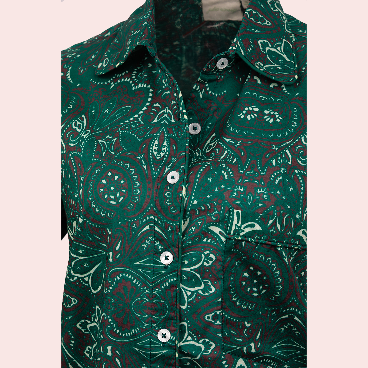 Julia Amory Garden Papillon Husband Shirt