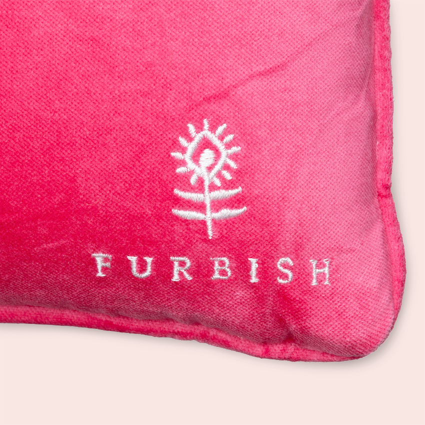 Needlepoint Pillow Meet Me At The Pink Paradise