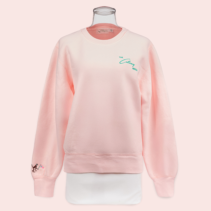 Adult Unisex Colony Classic Embroidered Crew Sweatshirt