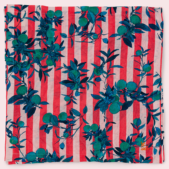 Colony X Coniglio Palm Beach Dinner Napkins Set of 4