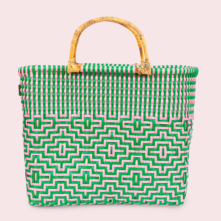 Squeeze de Citron Tropical Paradise Bamboo Tote