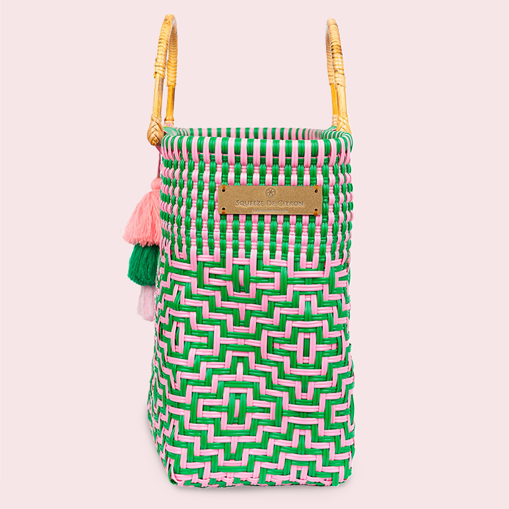 Squeeze de Citron Tropical Paradise Bamboo Tote