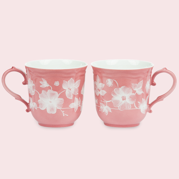Ginori Floral Mug