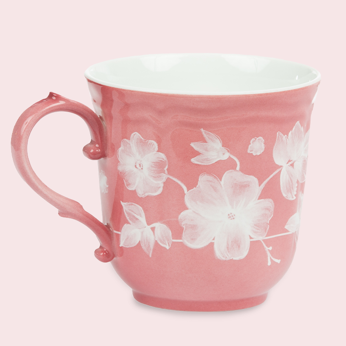 Ginori Floral Mug