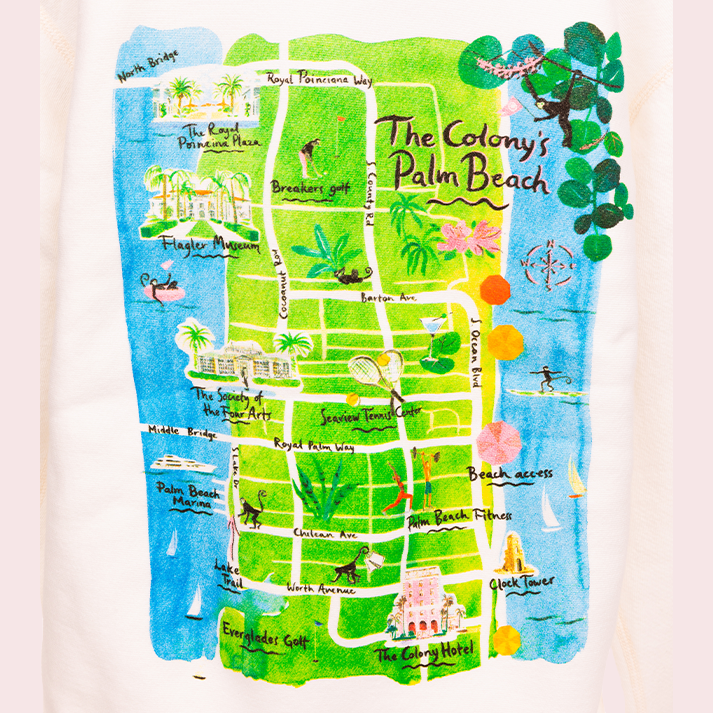 Colony Adult Unisex Hoodie PB Map