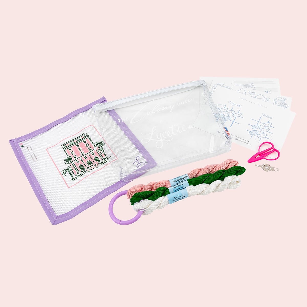 Colony X Lycette : Colony Hotel Needlepoint