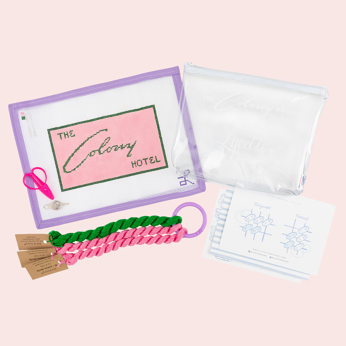 Colony X Lycette : Colony Logo Needlepoint