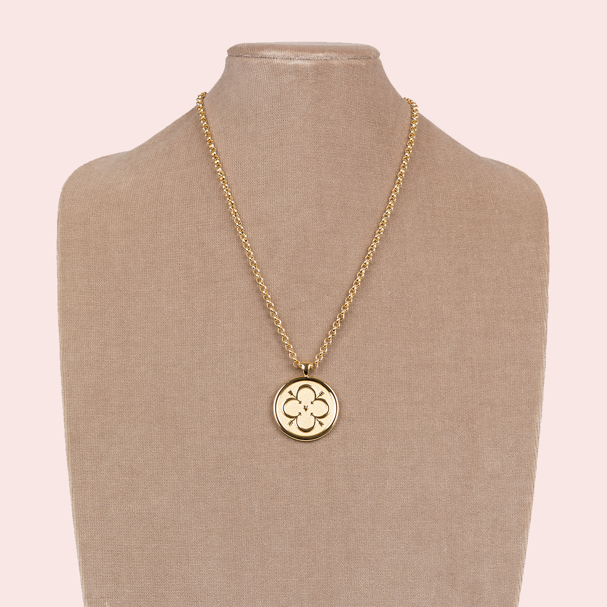 Love Original Coin Pendant by Jane Win