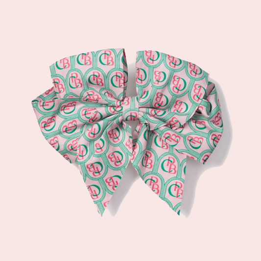 COLONY HOTEL x PETITE PLUME EXCLUSIVE PRINT HAIR BOW