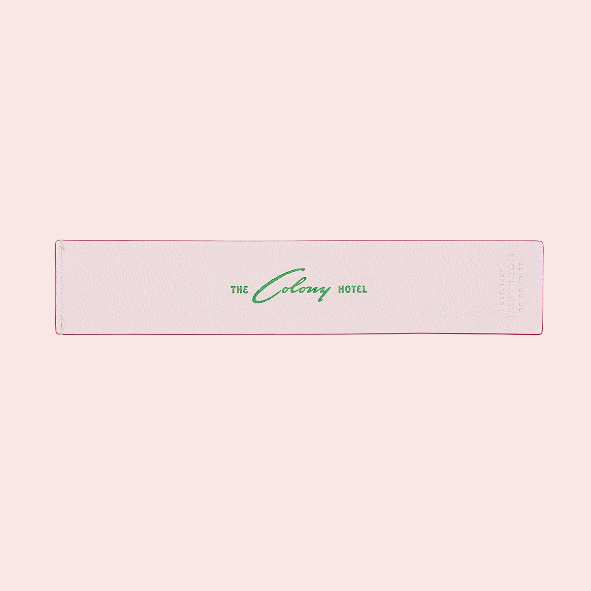 Colony x Smythson Bookmark