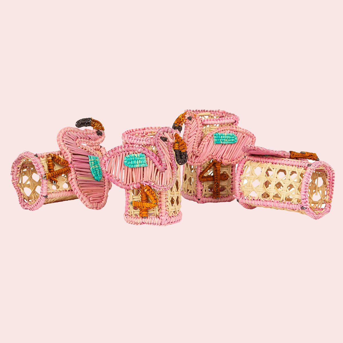 Duggan Society Flamingo Napkin Ring