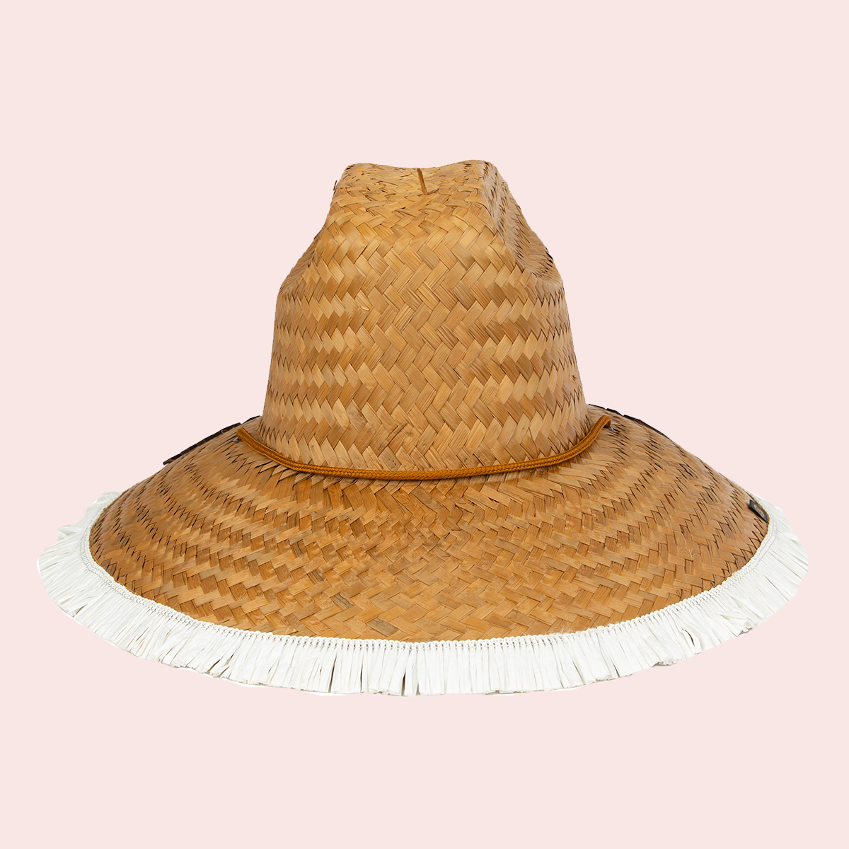 Pink Paradise Beachcomber Fringe Hat