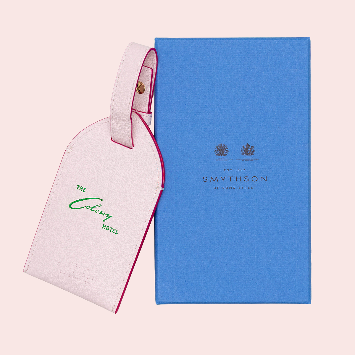 Colony x Smythson Luggage Tag