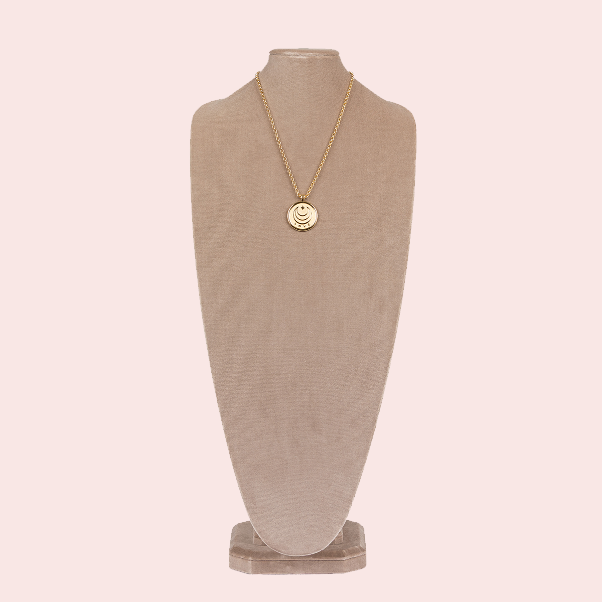 Love Original Coin Pendant by Jane Win