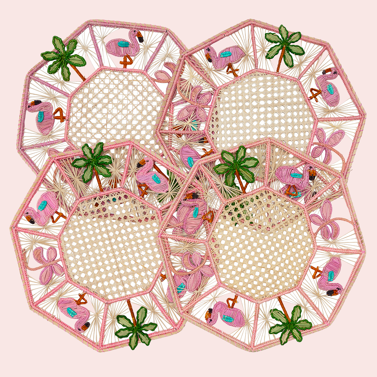 Duggan Society Flamingo Placemats