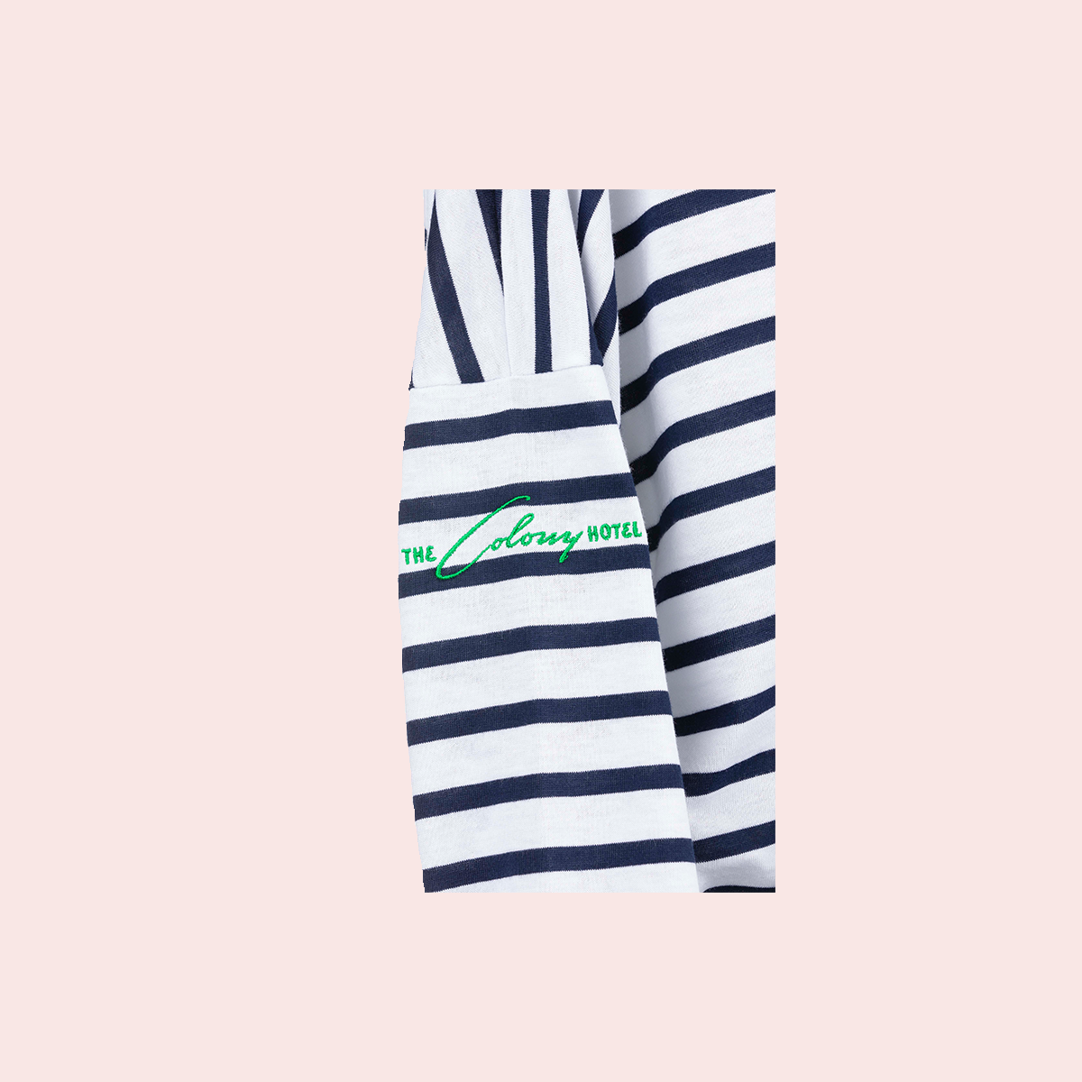 THE COLONY X ST.JAMES MINQUIERS DROP SHOULDER BRETON STRIPED SHIRT