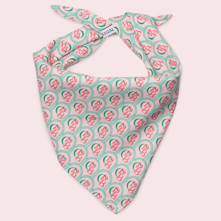 Colony X Petite Plume Colony Print Dog Bandana