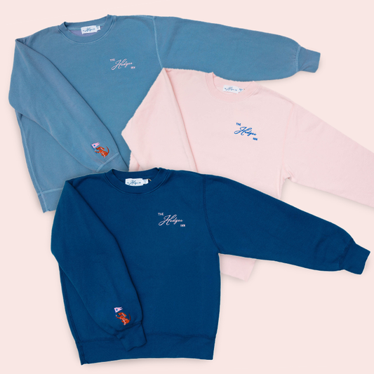 Hedges Classic Embroidered Crew Sweatshirt-Adult