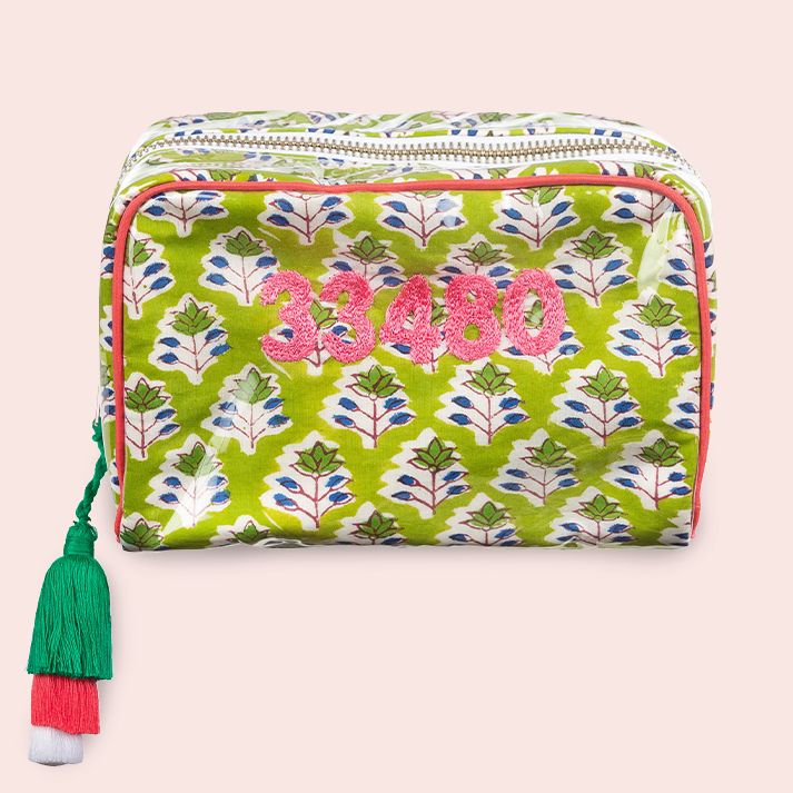 Beth Ladd Block Print Vinyl Pouches