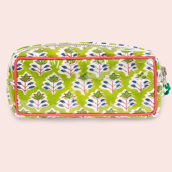 Beth Ladd Block Print Vinyl Pouches