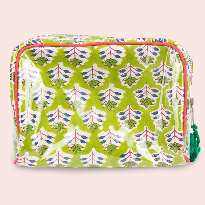 Beth Ladd Block Print Vinyl Pouches