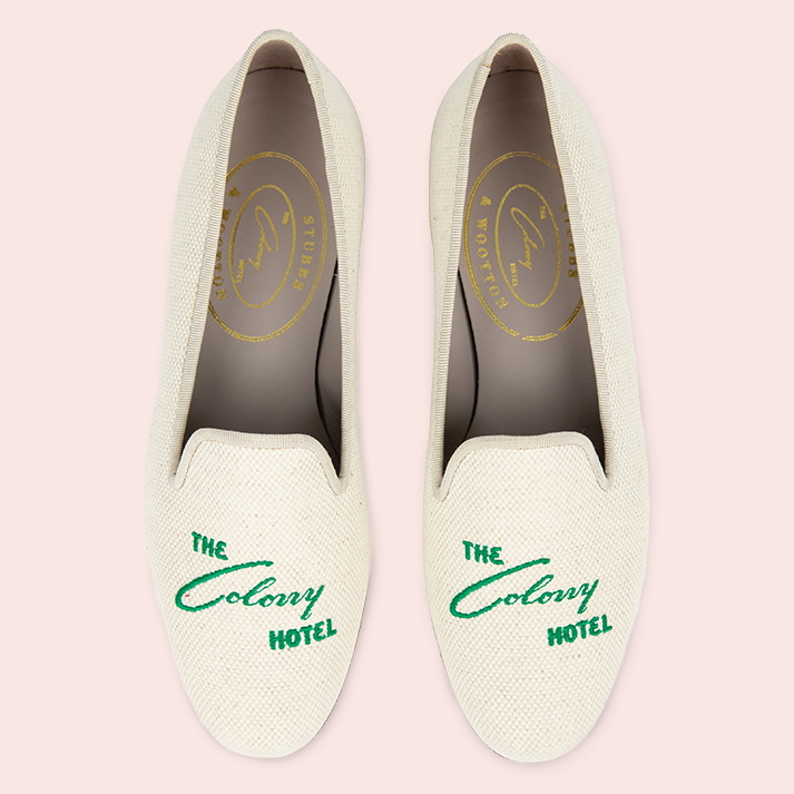 Colony X Stubbs & Wootton Men's Logo Slipper