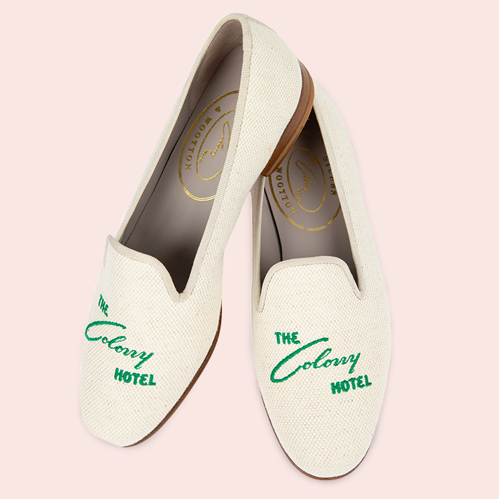 Colony X Stubbs & Wootton Men's Logo Slipper