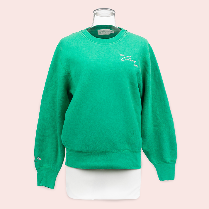 Adult Unisex Colony Classic Embroidered Crew Sweatshirt