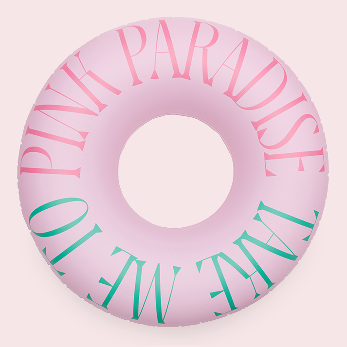 Pink Paradise Pool Float