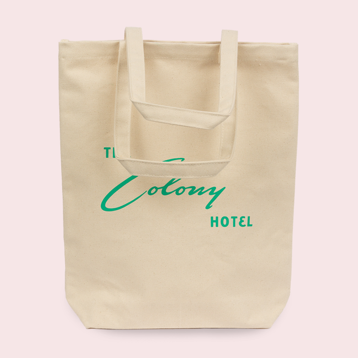 Colony Canvas Map Tote