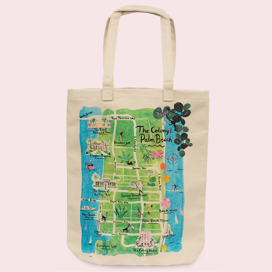 Colony Canvas Map Tote