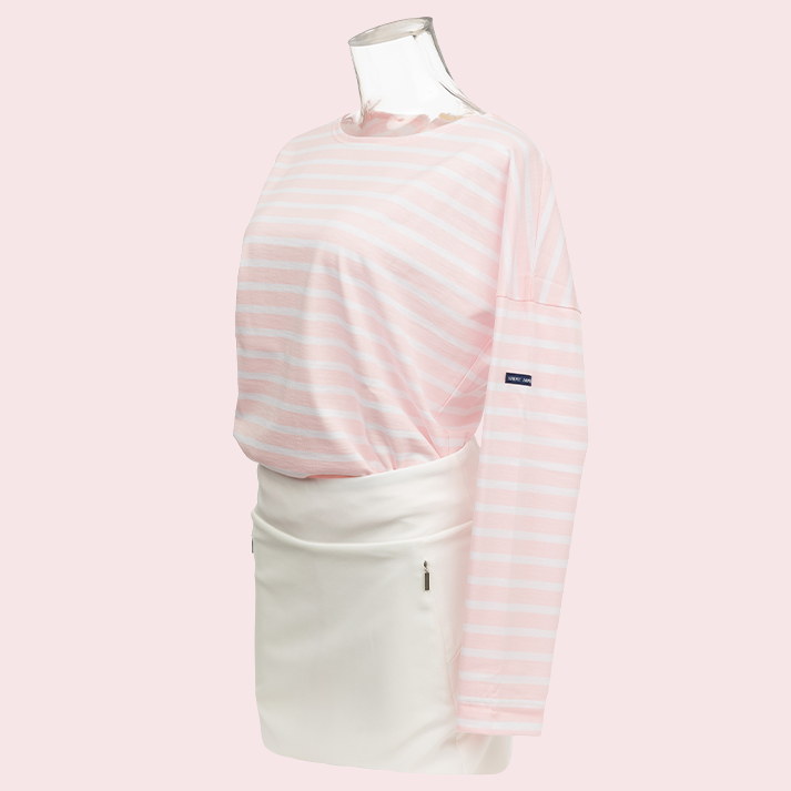 The Colony X St James Minquiers Breton Striped Shirt