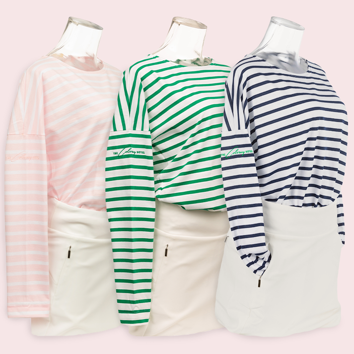 The Colony X St James Minquiers Breton Striped Shirt