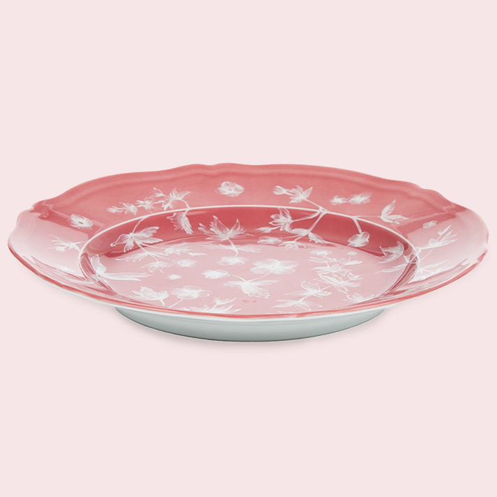 Ginori Floral Dessert Plate