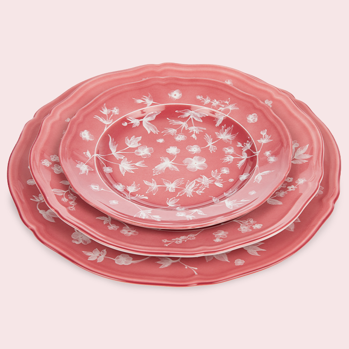 Ginori Floral Dessert Plate