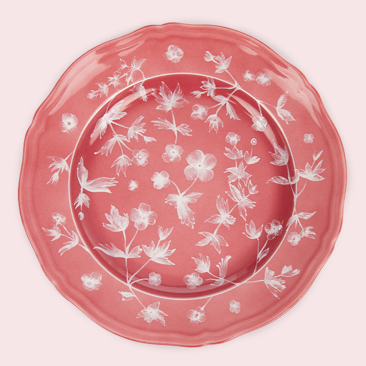Ginori Floral Charger Plate