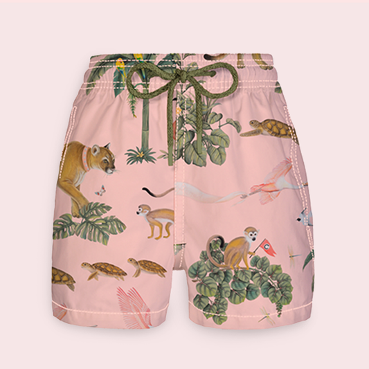 Vilebrequin Swim Trunks Pink - Children's