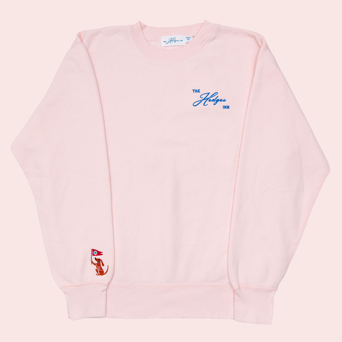 Hedges Classic Embroidered Crew Sweatshirt-Adult