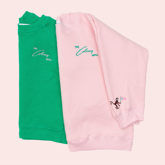 Colony Kids Classic Embroidered Crewneck Sweatshirt