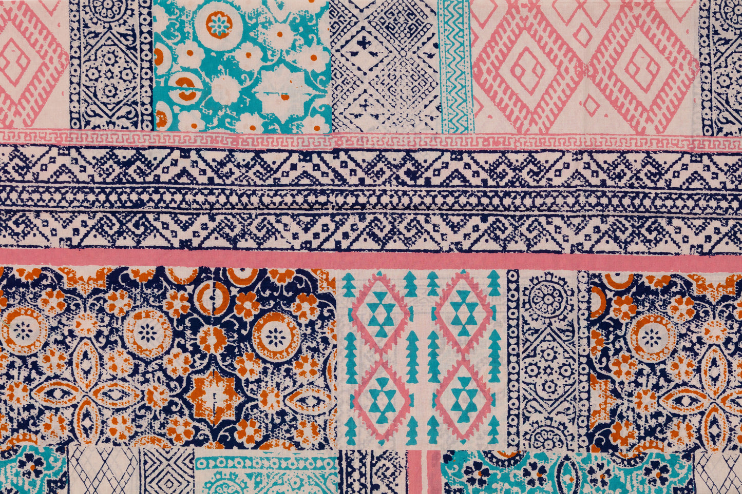 Julia Amory Rose Kilim Patchwork Pareo