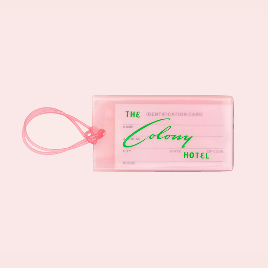 Colony Jelly Luggage Tag