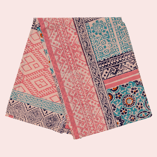 Julia Amory Rose Kilim Patchwork Pareo