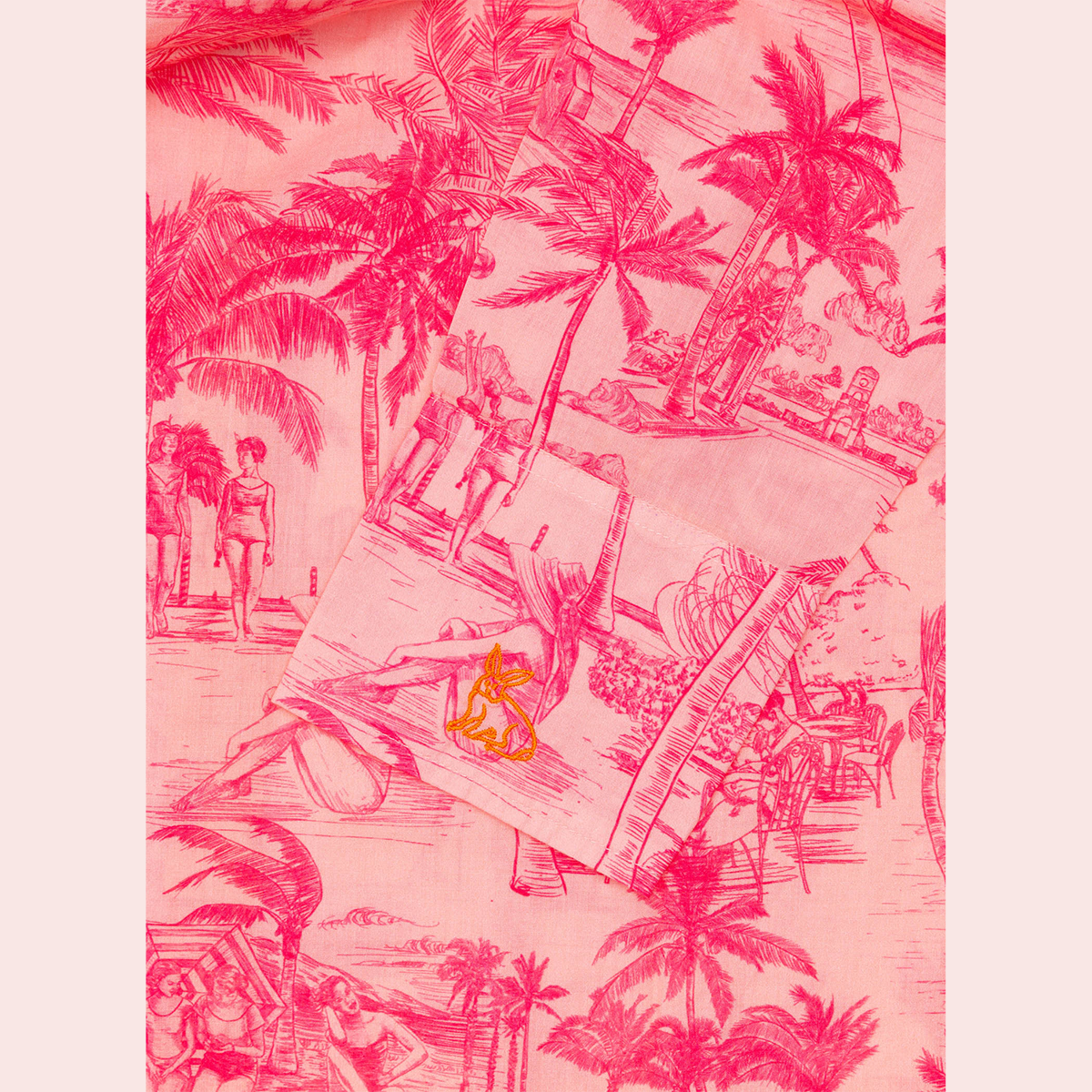 Colony X Coniglio Palm Beach Classic Button Down Shirt